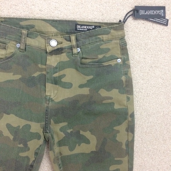 Blank NYC Camouflage The Reade Crop Skinny Jeans - Picture 3 of 8